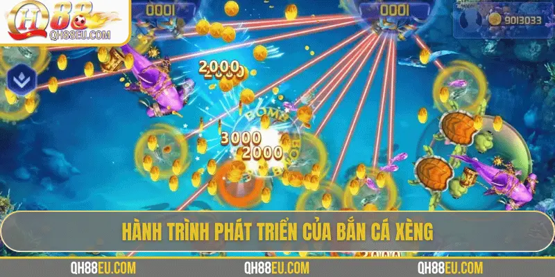 Giao diện bắn cá xèng đổi thưởng cực chất tại QH88